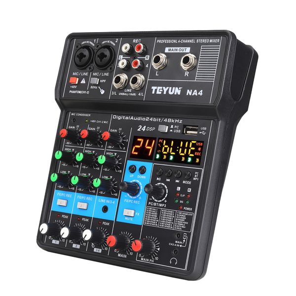 میکسر صدا ا تی یو ان مدل NA4