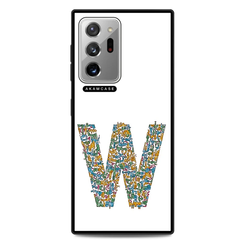 کاور آکام مدل AMC-WSGN20U-ALPHADOODLEBET-23 مناسب برای گوشی موبایل سامسونگ Galaxy Note 20 Ultra