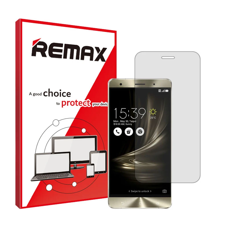 محافظ صفحه نمایش شفاف ریمکس مدل Resistant مناسب برای گوشی موبایل ایسوس Zenfone 3 Deluxe ZS570KL