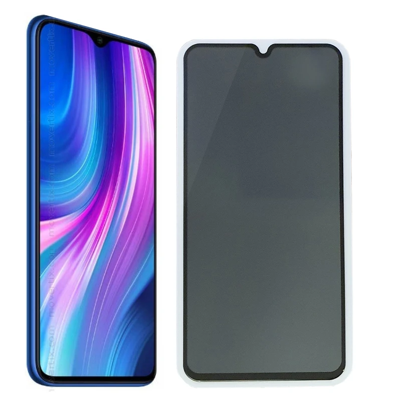 محافظ صفحه نمایش حریم شخصی مدل PR_mo مناسب برای گوشی موبایل شیائومی Redmi Note 8