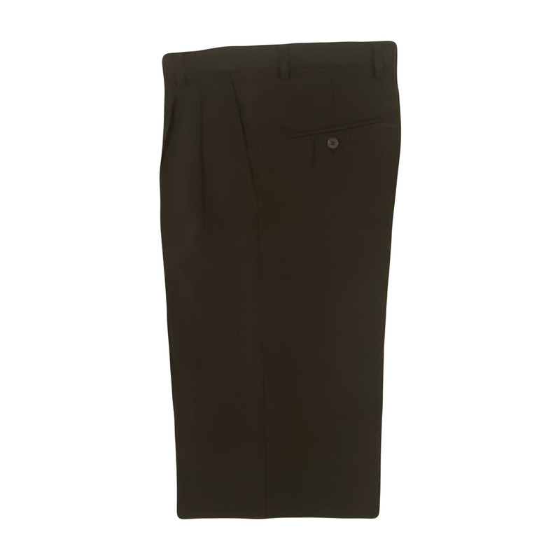 شلوار پارچه‌ای معمولی مردانه جنتلمن مدل 05 رنگ قهوه‌ای تیره