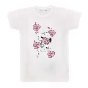 تی شرت بچگانه پرمانه طرح اسنوپی کد pmt.3683