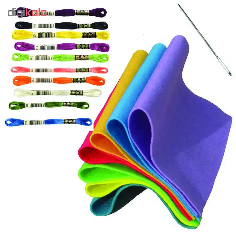 بسته نمد دوزی سایز A3 مدل BN100