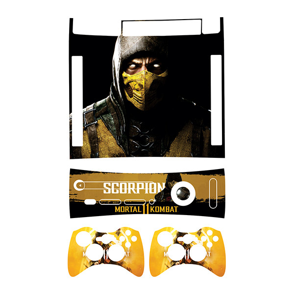 برچسب ایکس باکس 360 آرکید توییجین وموییجین مدل Mortal Kombat 01