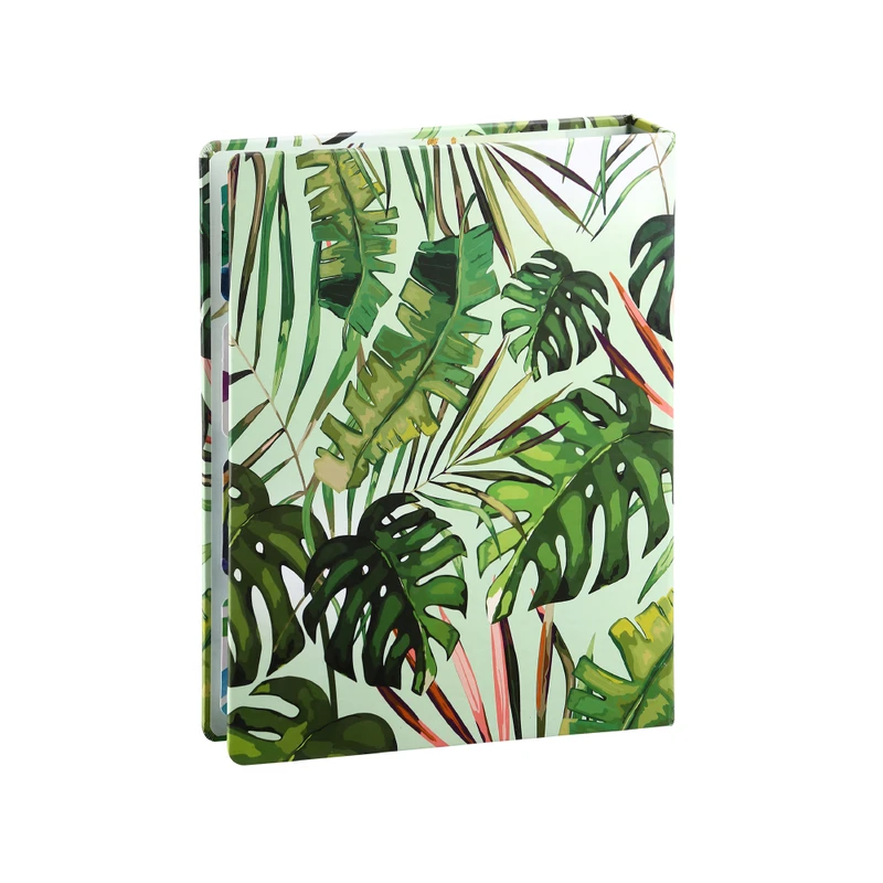 دفتر کلاسوری 100 برگ سویل طرح گیاهان استوایی کد 0211