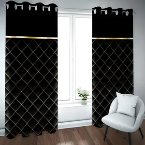 پرده مدل چاپی هازان سایز 300×150 سانتی متر 