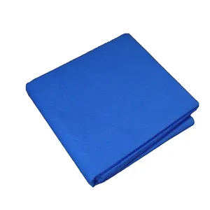 ملحفه مدل سوزنی کد P132BLUE40 سایز 200x80  بسته 10 عددی