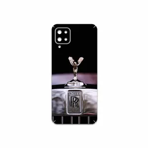 MAHOOT Rolls-Royce-Motor Cover Sticker for Samsung Galaxy A12 Nacho