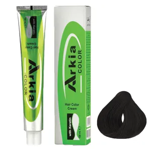 رنگ مو آرکیا شماره C4 حجم 100 میلی لیتر رنگ قهوه ای دودی روشن