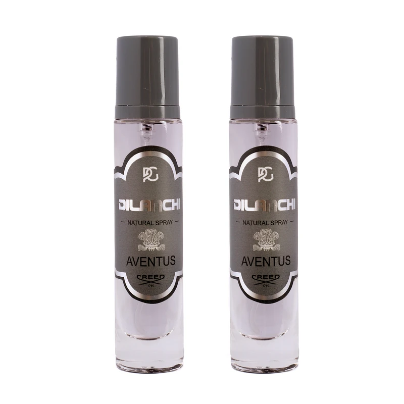 عطر جیبی مردانه دیلانچی مدل اونتوس با رایحه خنک و تلخ حجم 30 میلی‌لیتر مجموعه 2 عددی