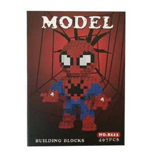 ساختنی 497 تکه مدل مردعنکبوتی