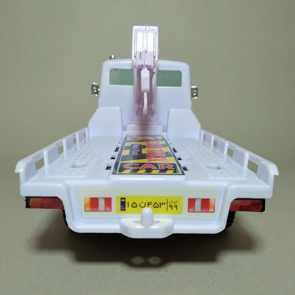 ماشین بازی مدل کامیون خاور جرثقیل کد DBS_10512 مجموعه دو عددی -  - 7
