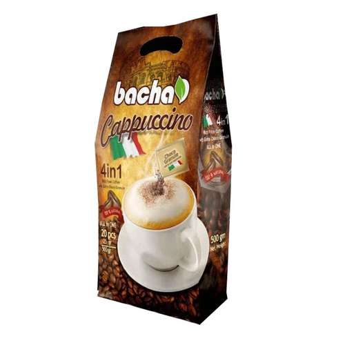 کاپوچینو 4 در 1 باچاد  -  25 گرم بسته 20 عددی