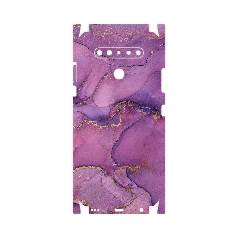 برچسب پوششی ماهوت مدل Purple Marble-FullSkin مناسب برای گوشی موبایل ال جی K41s