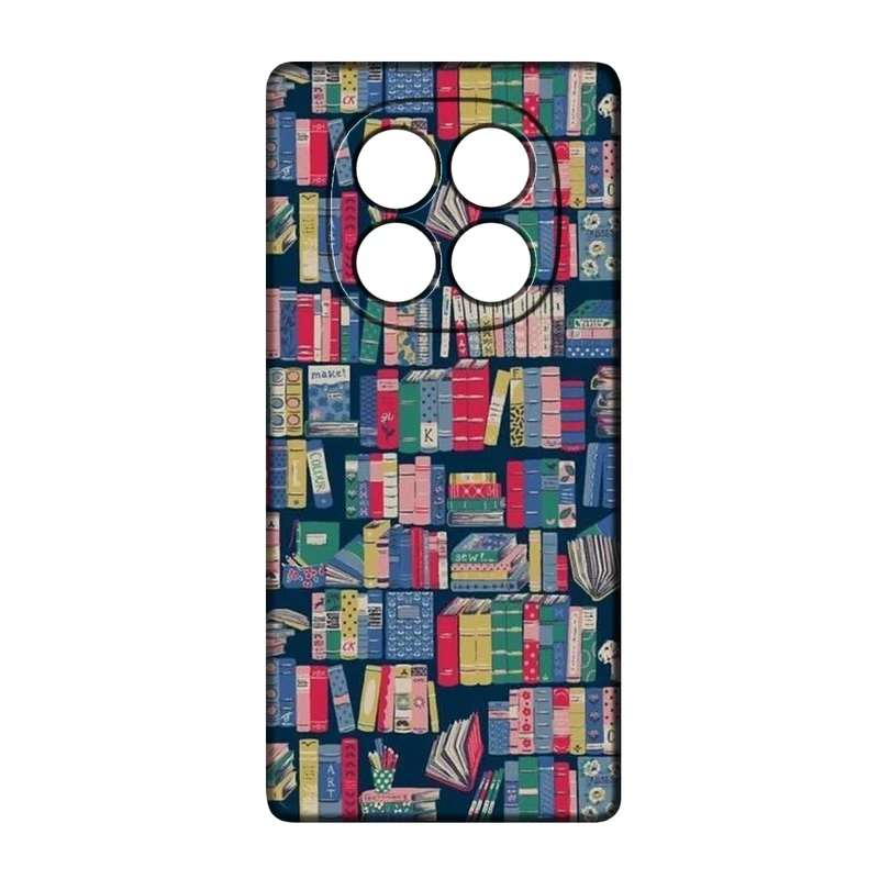 کاور طرح کتابخانه کد 147 مناسب برای گوشی موبایل شیائومی Redmi Note 14 Pro 4G / Poco X7