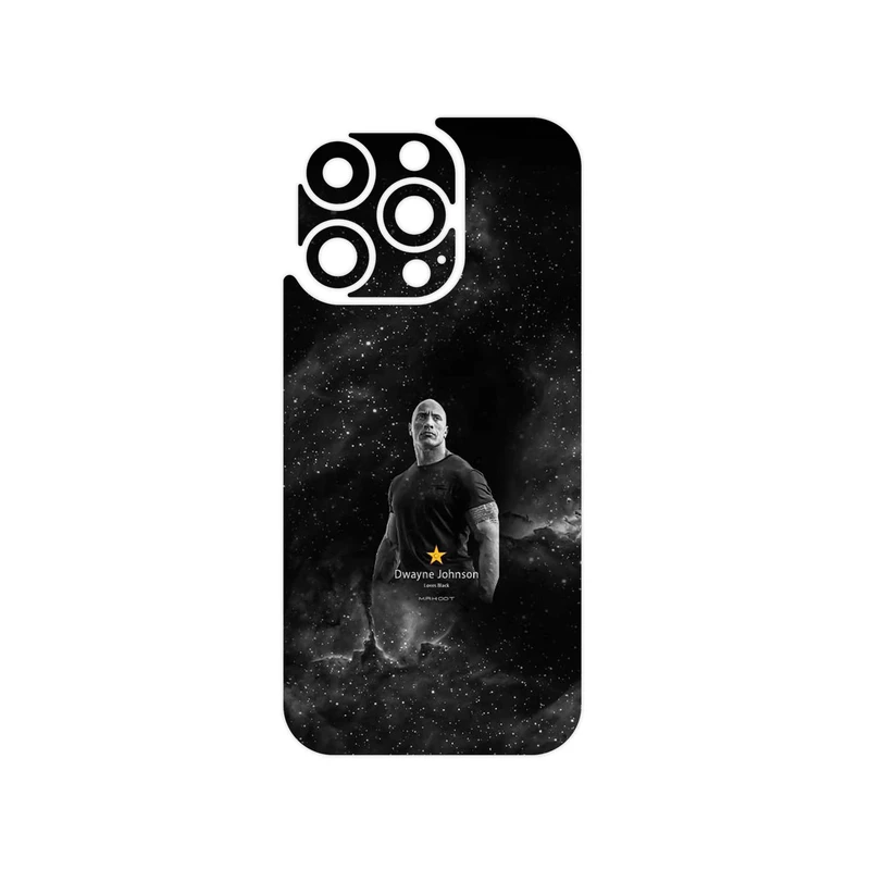 برچسب پوششی ماهوت مدل Dwayne Johnson مناسب برای گوشی موبایل اپل iPhone 16 Pro