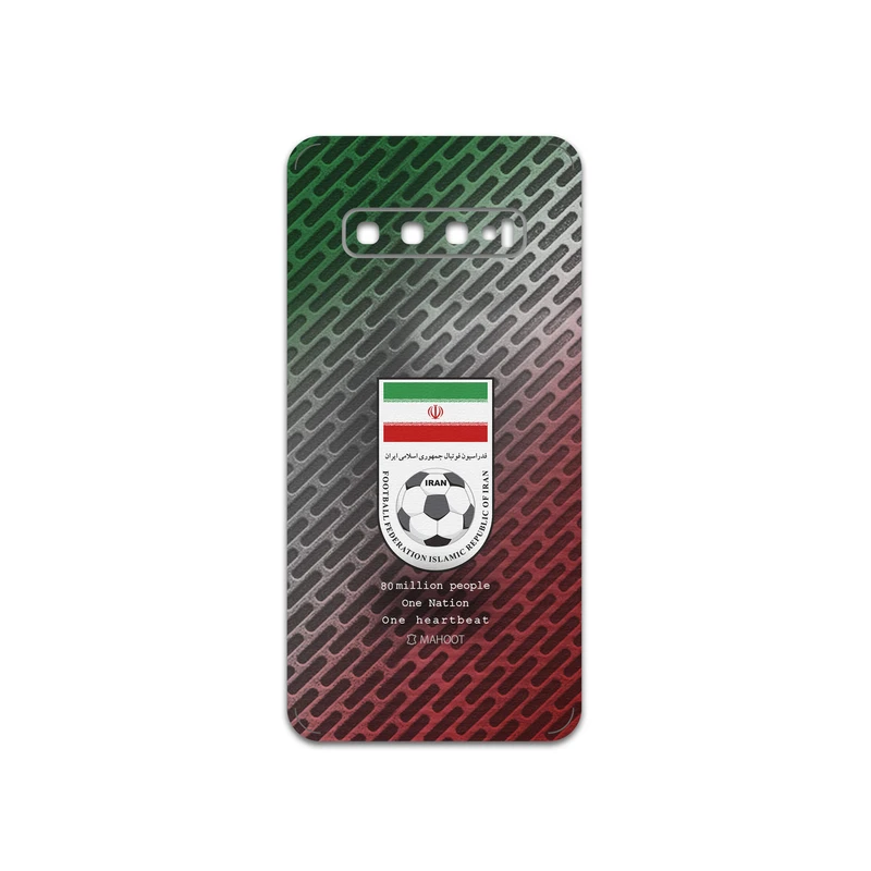 برچسب پوششی ماهوت مدل Iran-National-Football-Team مناسب برای گوشی موبایل سامسونگ Galaxy S10