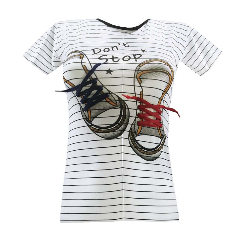 تی شرت آستین کوتاه زنانه کد 63