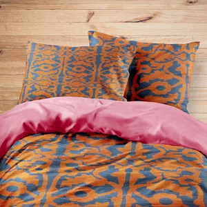 سرویس روتختی مدوپد طرح فرش مدرن مدل C-Modern25 یک نفره 4 تکه