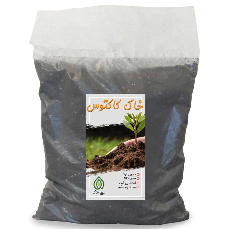 خاک کاکتوس مهیا خاک مدل K05 وزن 5 کیلوگرم