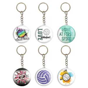 جاکلیدی خندالو مدل والیبال Volleyball کد 1701A مجموعه 6 عددی