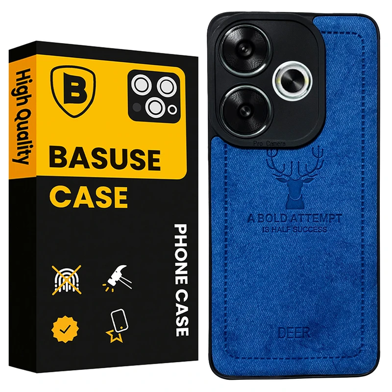 کاور باسئوس مدل گوزنی کد K002 مناسب برای گوشی موبایل شیائومی POCO F6