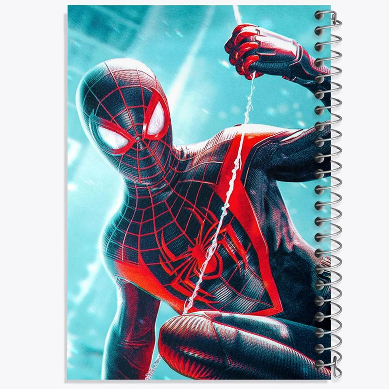 دفتر شطرنجی 50 برگ خندالو طرح مرد عنکبوتی Spider Man کد 13167