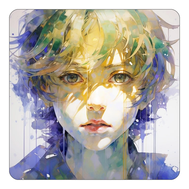 مگنت کاکتی طرح نقاشی رنگ روغن مدل mp69786