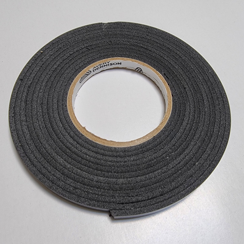 نوار درزگیر اوری دنیسن مدل فومی DRZ-Black4mm عرض 1 سانتیمتر طول 5 متر