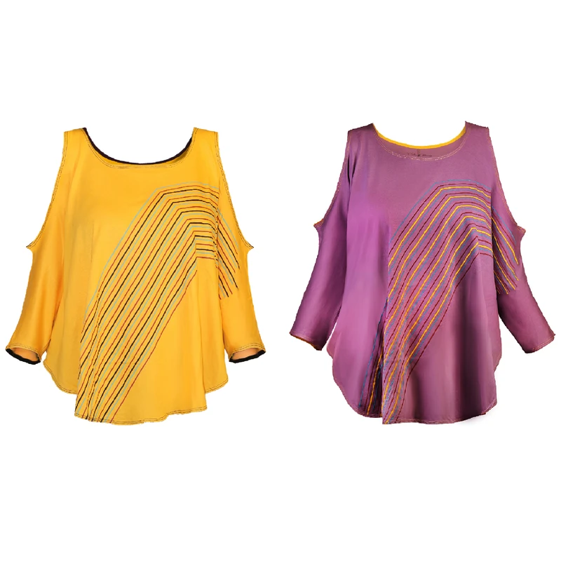 تونیک آستین سه ربع زنانه مدل NM005 مجموعه دو عددی