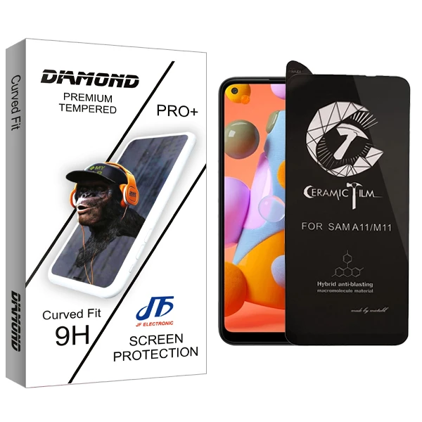 محافظ صفحه نمایش سرامیکی میتوبل جی اف مدل +Diamond مناسب برای گوشی موبایل سامسونگ Galaxy A11