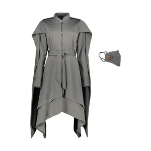 ست پالتو و ماسک تزئینی زنانه تولیکا مدل 7185806-92