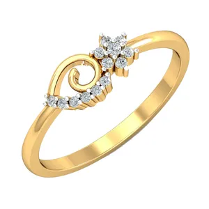 انگشتر نقره زنانه ژابیز کد 128