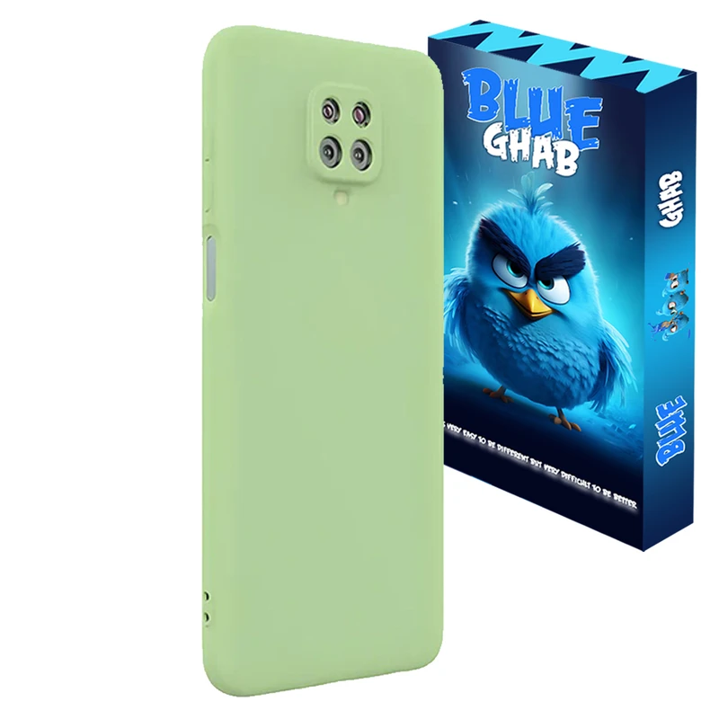 کاور بلو قاب مدل سیلیکونی کد 02 مناسب برای گوشی موبایل شیائومی Redmi Note 9 Pro