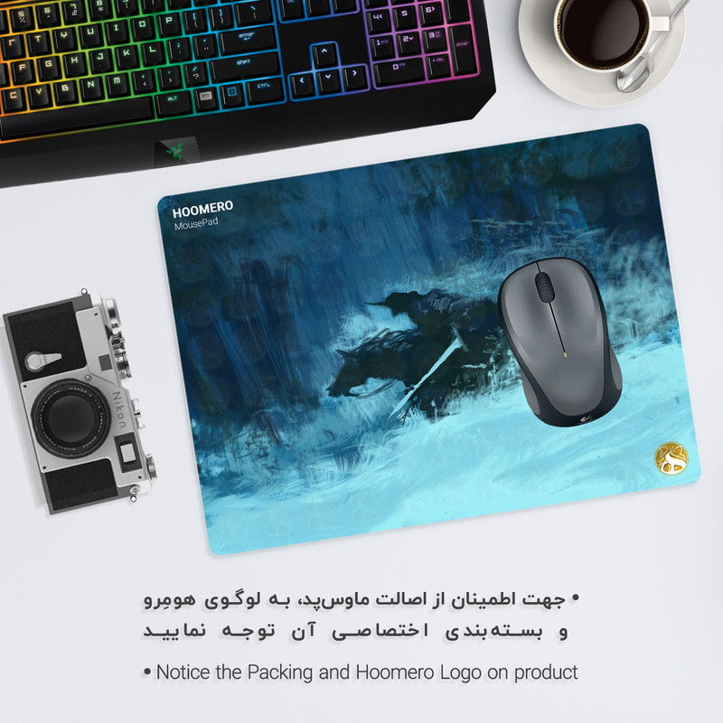 ماوس پد هومرو طرح بازی Dota 2 مدل A1908 1