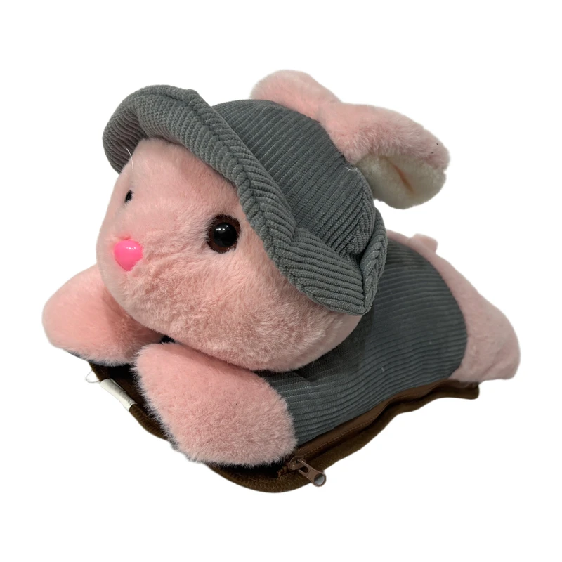 کیسه آب گرم برقی مدل خرگوش کلاه دار با ظرفیت ۹۰۰ میلی لیتر