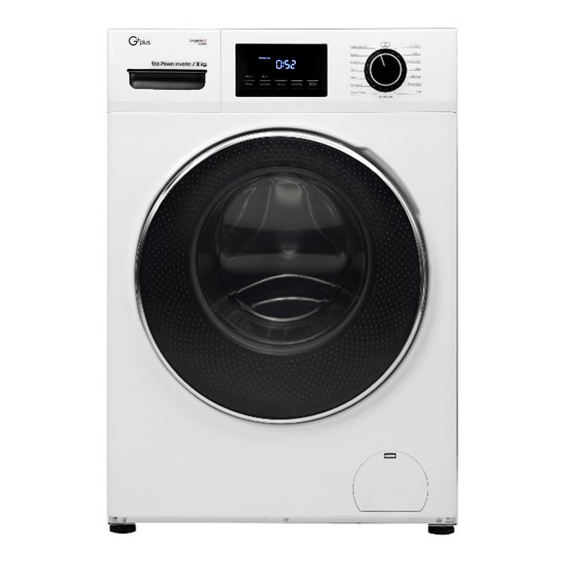 ماشین لباسشویی جی پلاس مدل GWM-K824W ظرفیت 8 کیلوگرم 