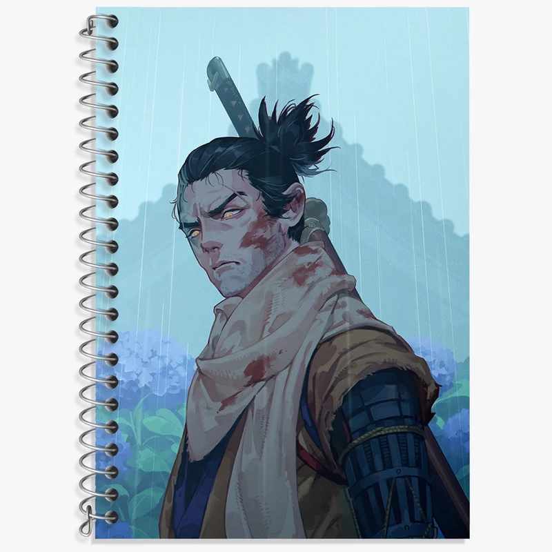 دفتر لغت 50 برگ خندالو طرح بازی سکیرو (sekiro) کد 31702