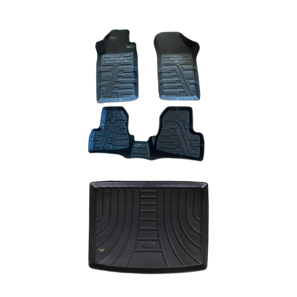 کفپوش سه‌بعدی خودرو مدل صانا مناسب برای رانا به همراه کفپوش صندوق 