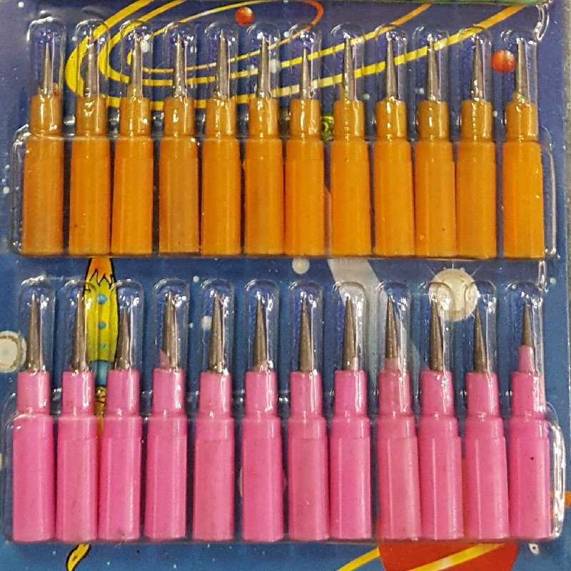 نوک مداد فشنگی لانتوکد 100 بسته 48 عددی