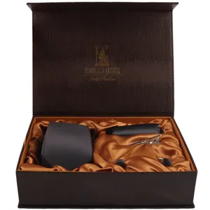 ست کراوات و دستمال جیب و دکمه سردست مردانه فرانکو فروزی مدل F-101876