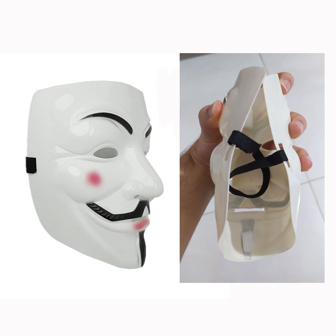 ابزار ایفای نقش مدل نقاب طرح Hacker mask -  - 4