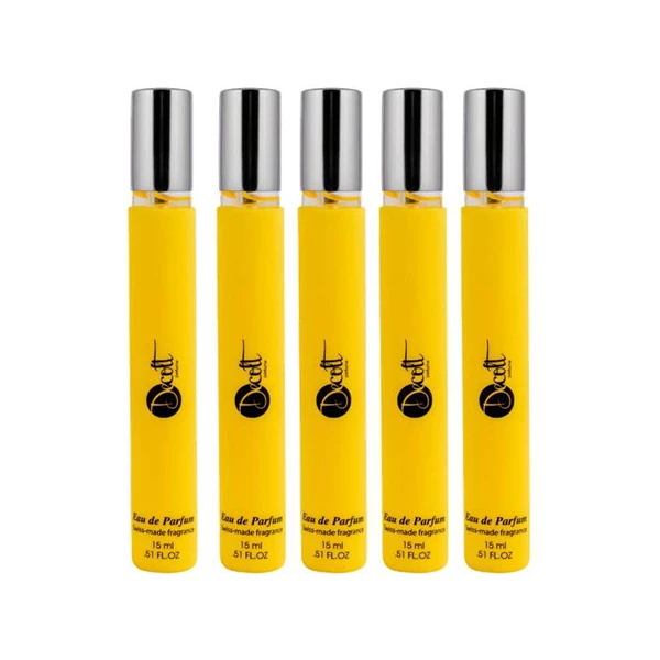 عطر جیبی مردانه دکلت مدل Pegasus De Marley حجم 15 میلی لیتر مجموعه 5 عددی
