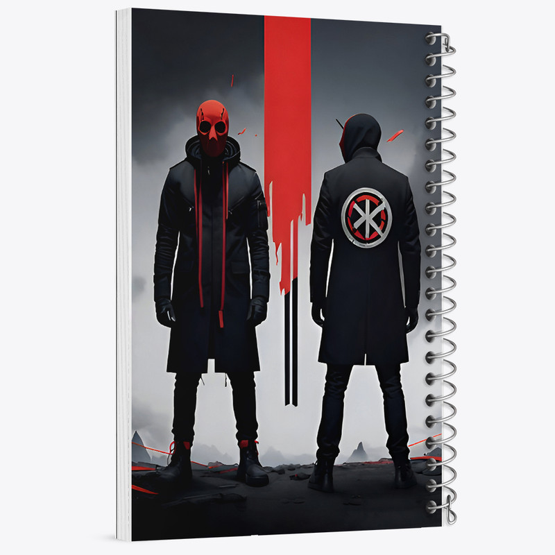 دفتر مشق 50 برگ خندالو طرح پسرانه کد F8489