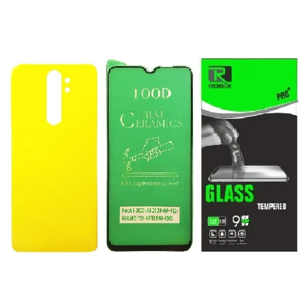 محافظ صفحه نمایش وپشت گوشی روبیکس مدلCR-Note8Pro مناسب برای گوشی موبایل شیائومی Redmi Note 8 Pro