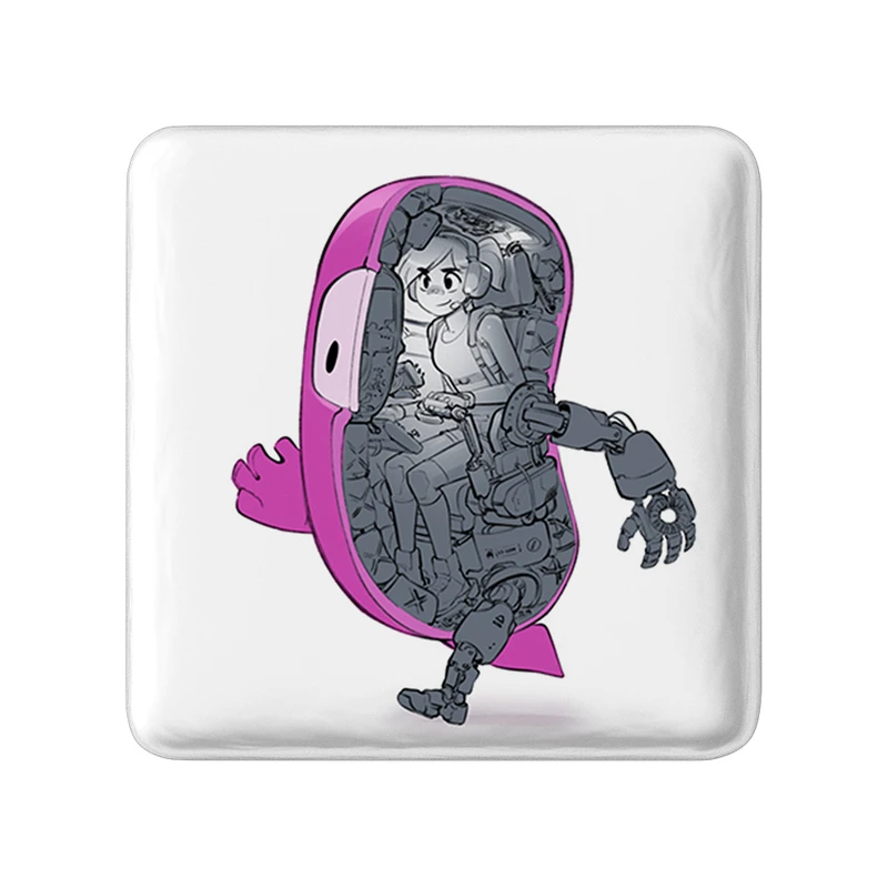 پیکسل خندالو طرح بازی فال گایز (Fall Guys) مدل مربعی کد 32787