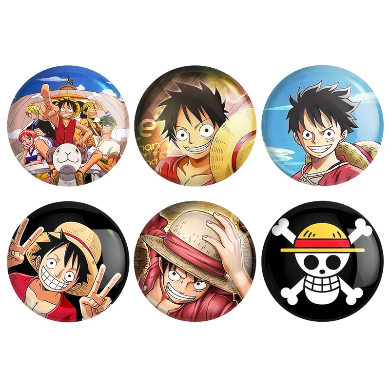 پیکسل خندالو مدل انیمه وان پیس One Piece کد 379B مجموعه 6 عددی