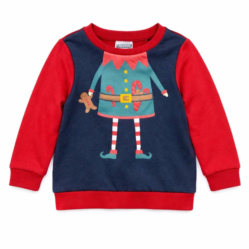 سویشرت بچگانه پوکو پیانو مدل آدمک