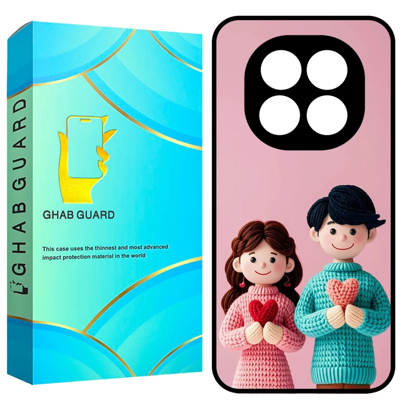 کاور قاب گارد طرح دختر و پسر مدل GN14P مناسب برای گوشی موبایل شیائومی Redmi Note 14 Pro 5G / Note 14 Pro Plus 5G