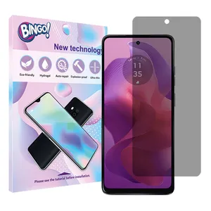 Bingo Privacy Model Tough screen protector suitable for Motorola Moto G24 Mobile phone
